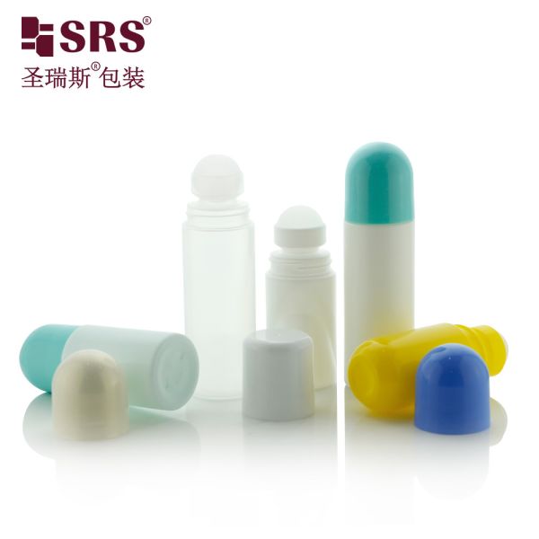 AY-10ML PP Plastic Roll On Bottle Airless 10ml For Eye Cream Serum Packaging