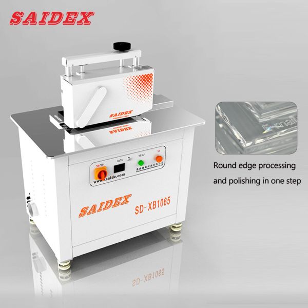 2026 New Model Saide Acrylic Edge Trimming Machine 2.5kw Saide Acrylic Glass Beveling Machine