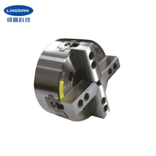 Mandril do poder da máquina do CNC de Chuck Through Hole Hydraulic Chuck do torno de 4 maxilas