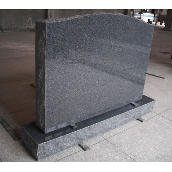Olive Green Grey Granite Memorial Stones G654 American Style For Monument