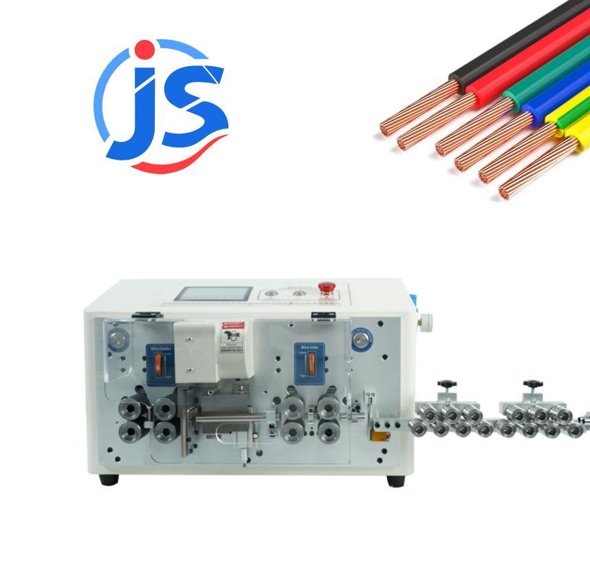1000 - 2000pcs/hour Automatic Wire Stripper Machine 220V Cable Cutting And Stripping Machine