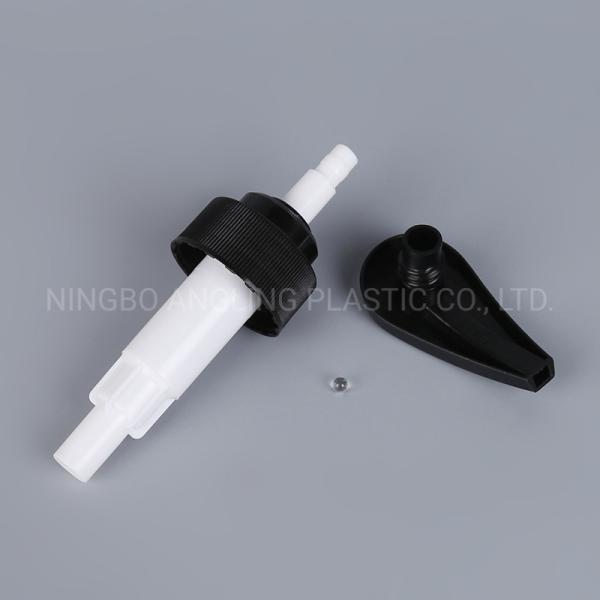 33/410 Lotion Ribbed Closure with Tube in Black Pump Customization Customized Request