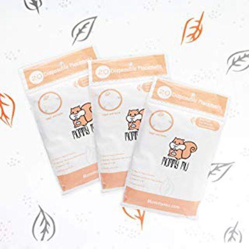 Disposable Placemats Baby- Mommy Mu- Super Sticky Adhesive New Improved Biodegradable BPA Free Eco-Friendly Placemat
