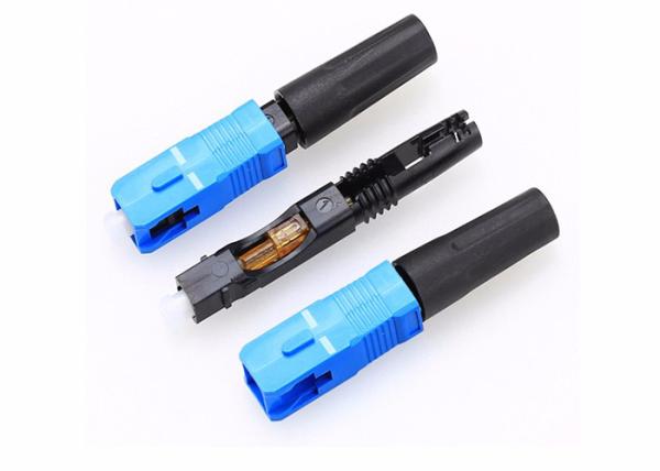 SC UPC FTTH SM MM L60mm Fiber Optic Connector ROHS Certification