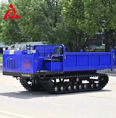 Heavy Duty Self-Propelled Diesel Tracked Transporter GF5000A 5 Ton Capacity Oil Palm Plantation Forestry