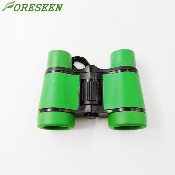 Plastic Rubber Children Binoculars Focusing 4X30 Telescope multi Colors High-definition