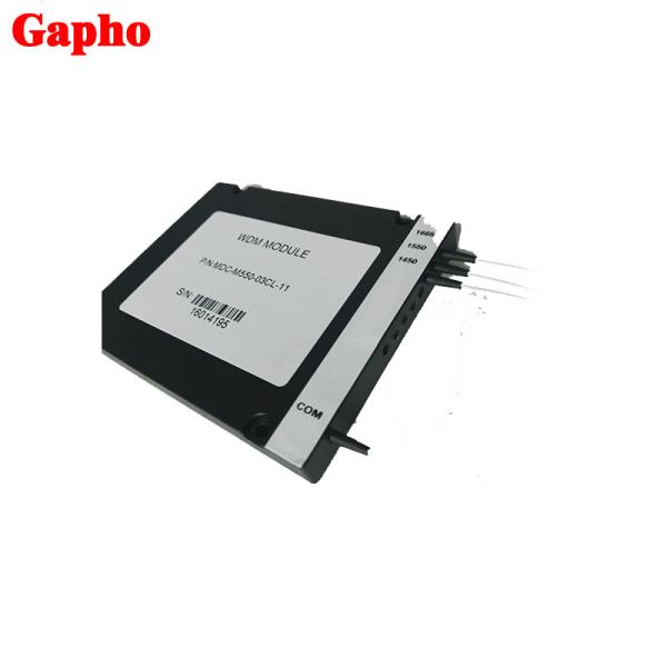 100Ghz 200Ghz Dense Fusion Wavelength Division Multiplexer 1310 / 1490 / 1550nm