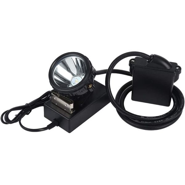 Super Bright IP68 Waterproof Mining Headlamp with 20 Hours Runtime LED Head Torch for Mining and Outdoor Work