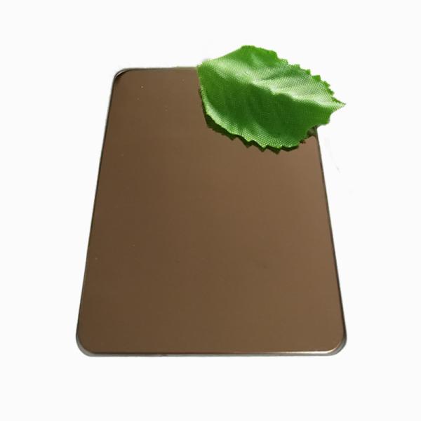 high quality rose gold mirror SS304 sheet decorative 4x8 stainless steel sheet 0.6-1.5mm thickness