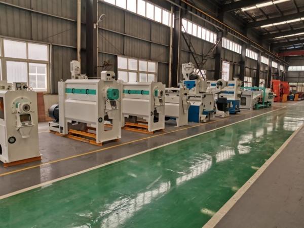 Fully Automatic 3500m³ h 4kw Rice Whitening Machine