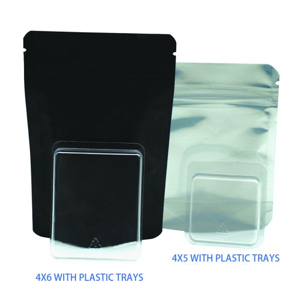 Pizza Plastic PE Blister Packaging Plastic Tray Mylar Bags Organizing Display Plastic Bags Accessories Holder Containers