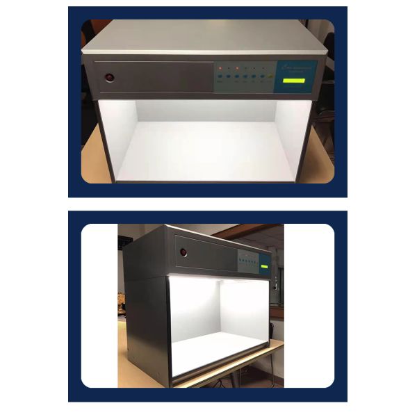 YUYANG Colour Matching Cabinet Standard Light Source Color Assessment Cabinet for Textile Paint Ink Inspection