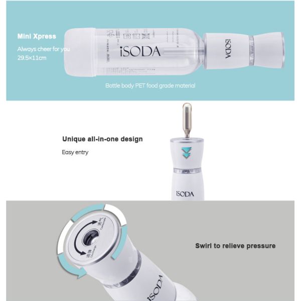 Silver Portable 1000ml Bubble Water Machine Commercial