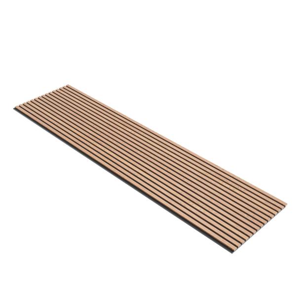 Eco Friendly Living Room Acoustic Wood Slat Panels White With Modern Design