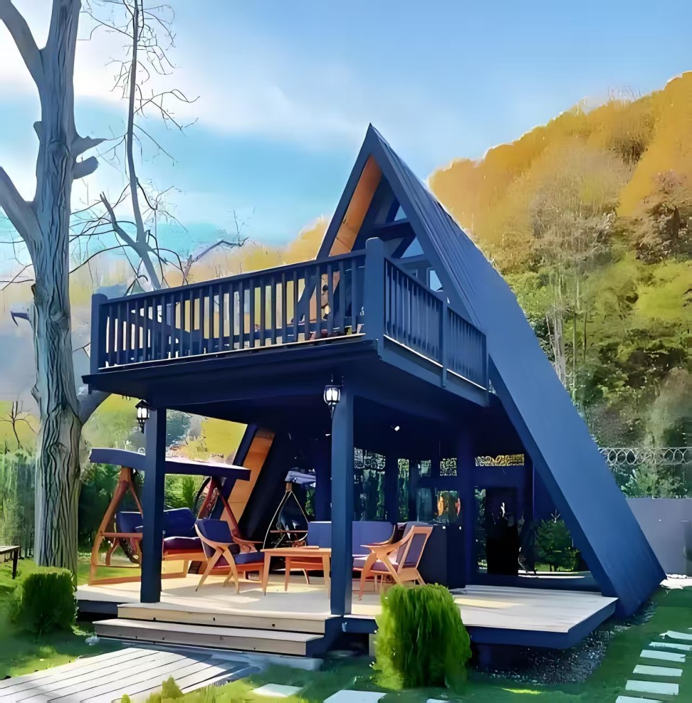Factory Direct Sale Lightweight Luxury Modern Outdoor Living Steel Structure Modular Bathroom Hotel Yoncheng Wood Frame