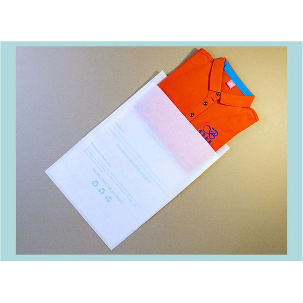 Recyclable Three Sided Seal Custom Paper Bags For Daily Necessities Packaging Design PDF
