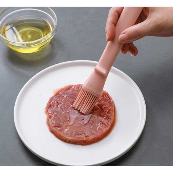 Food Grade Silicone Brush High Temperature Resistant Brush Household Baking Tools Small Brush Barbecue Oil Brush