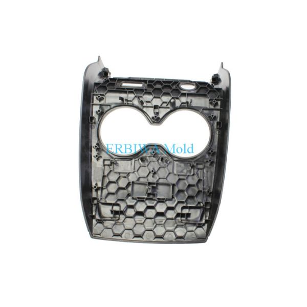 Automotive Interior Trim Mold for Car Central Console Black Plastic Panel Cover Trim