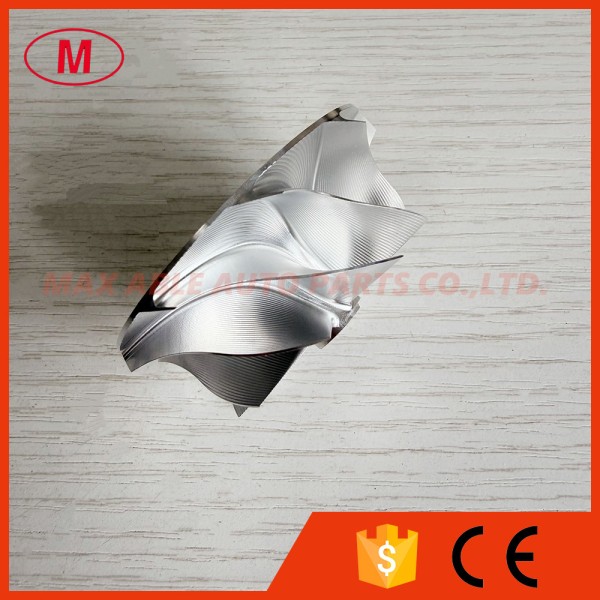 TD04HL 47.04/58.00mm 9+0 blades point milling Turbocharger milling/aluminum 2618/billet compressor wheel