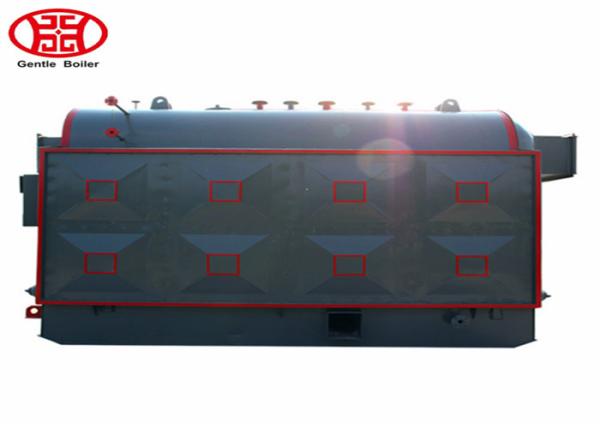 Máquina de madeira industrial da caldeira de vapor do cilindro da série de DZH tipo de 2 toneladas da única