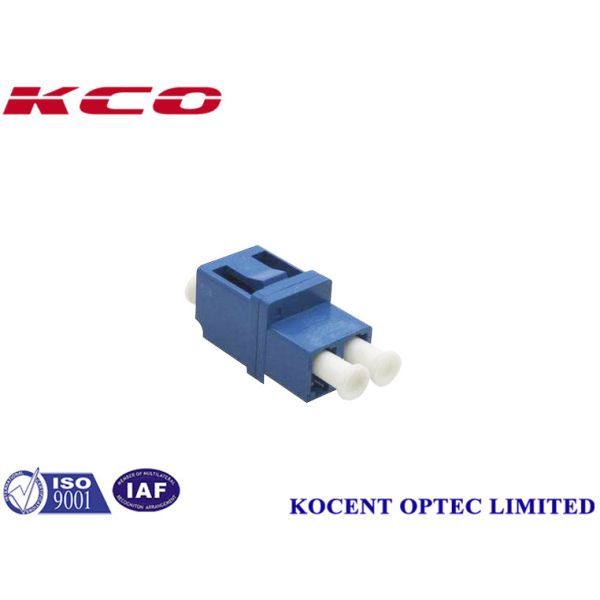 Fiber Optical Connector Adapters LC / UPC with IEC , Telcordia GR 326 Standard