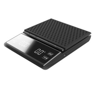 3KG/0.1g Kitchen LCD Digital Coffee Scale with Timer Hand Punch Drip Coffee Features 5KG Household Scale Battery Powered
