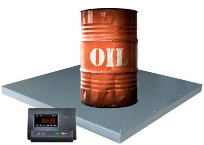 Warehouse 1.5M 60HZ Industrial Floor Scales With Digital Display