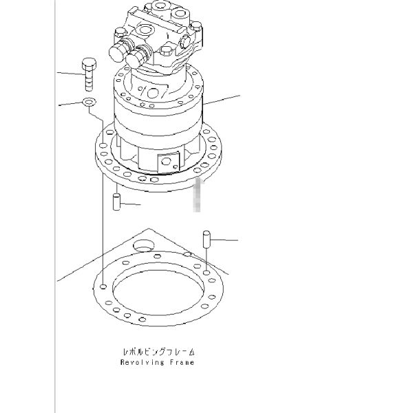 Коробка передач 21в-26-00052 уменьшения качания редуктора качания ПК75УУ-3/ПК75УУ