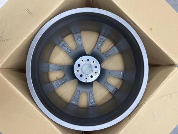 9.5J 5x112 22 Inch Polished Aluminum Rims ET32 Cast Alloy Wheels