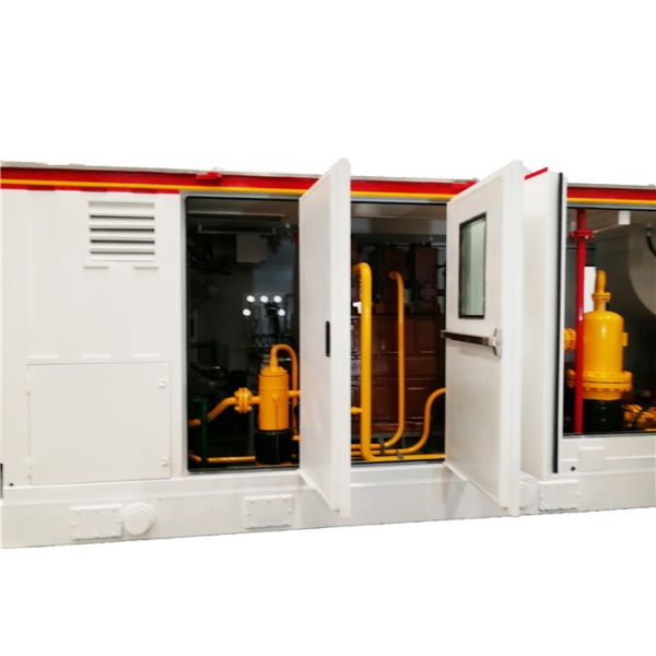 Low Noise CNG Filling Station Equipment Oil Free For Compressed Natural Gas