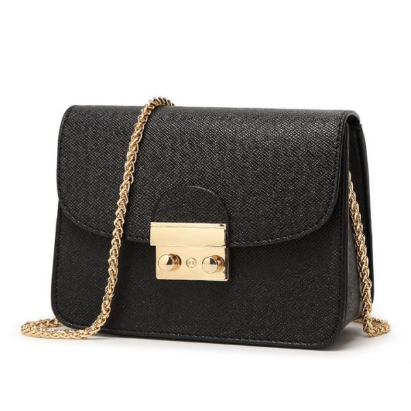 2016 new small square shoulder bag Messenger bag handbag European and American fashion star models chain
