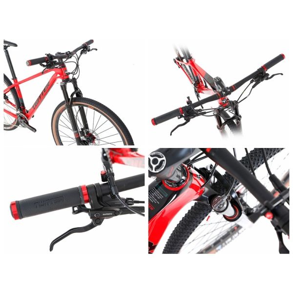 Взрослый MTB тарельчатого тормоза скорости T900 велосипеда 27,5 29er Warriorpro SHIMANO M6100-12 Montain волокна углерода