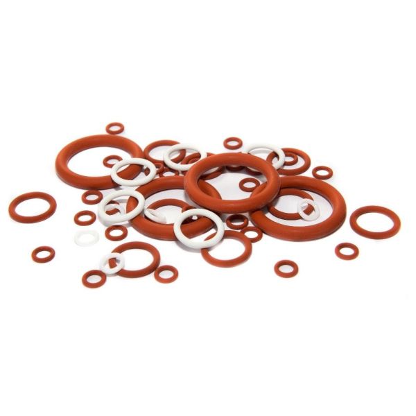 Joints circulaires à hautes températures acide de silicone et alcali résistant, norme sans plomb