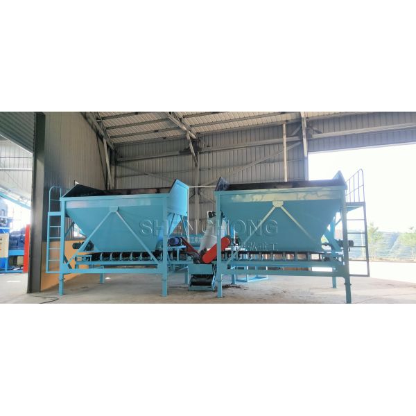 Granular Organic Waste Fertilizer Production Line 20T / H With Low Energy Consumption