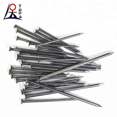 Construção de pregos de arame de ferro comum Aço de baixo carbono Tipos de metal polido