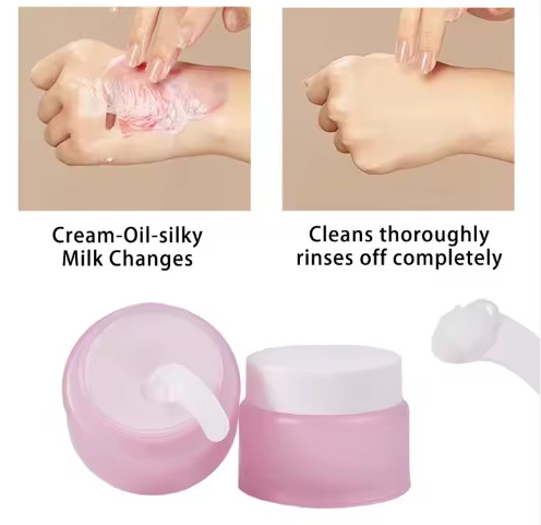 Crema Limpiadora de Maquillaje de Marca Privada ODM Bálsamo Desmaquillante de Ojos