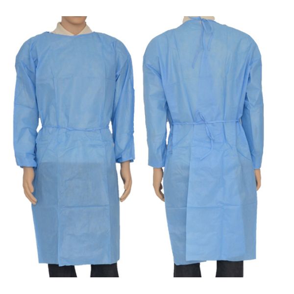 Durable Disposable Surgical Gown / Sterile Surgical Gowns Ultrasonic Seam