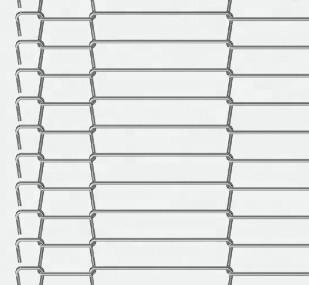 Flat Flex SS Wire Mesh Belt metal For Cooling Cake Conveyor
