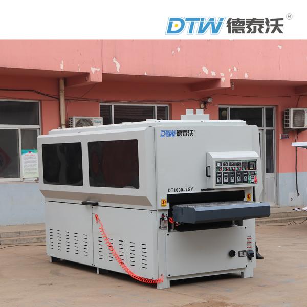 DTW Wood Finishing Equipment DT1000-7SY Veneer Lacquer Sanding Machine Brush Sanding Machine Manufacturer