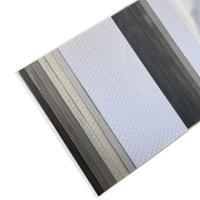 Dobles capas Zebra persianas de tela Roller de apagón motorizado control remoto APP WIFI ventana