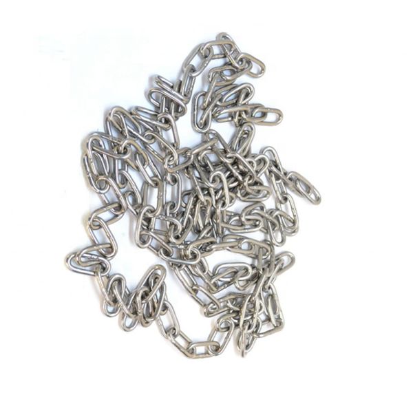 Din763 High Tensile Steel Link Chain Stainless Steel Short Link Anchor Chain For Industrial