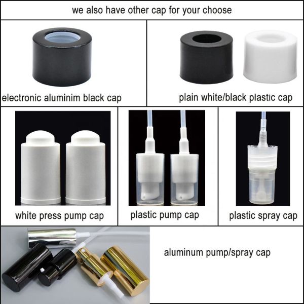 Бутылка сыворотки роскошной бутылки капельницы акрилового стекла 15ml пластиковая для личной заботы