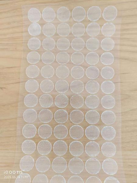 High Strength Self Adhesive Hook And Loop Dots nylon polyester materials