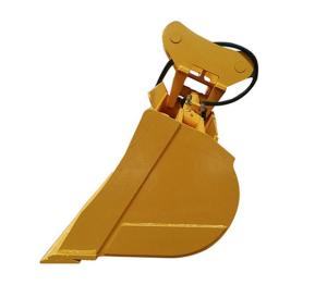 0.4cbm Excavator Tilt Bucket Attachment Excavator Mud Buckets Pour le CAT320D