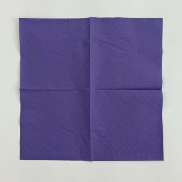 18gsm 3 Ply Folded Dinner Napkins 27*27cm Cloth Like Paper Napkins