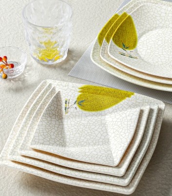 Custom White Color Melamine Tableware Big Plastic Kitchen Serving Bowls for Ramen