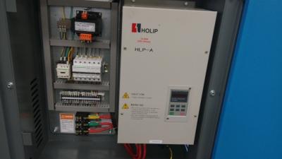 Tipo giratório de refrigeração óleo compressor do parafuso de VSD de ar com o motor eficiente alto