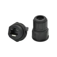 Connecteur RJ45 femelle droit de supplément de 8P8C Rj45 avec le cache anti-poussière pour le réseau