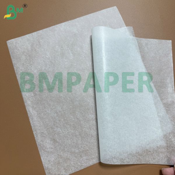 30gsm Food-Safe Wax Coated White Base Paper For Candy Wrapping 900mm 1050mm Papel base blanco recubierto de cera apto para alimentos de 30 g/m² para envolver caramelos 900 mm 1050 mm