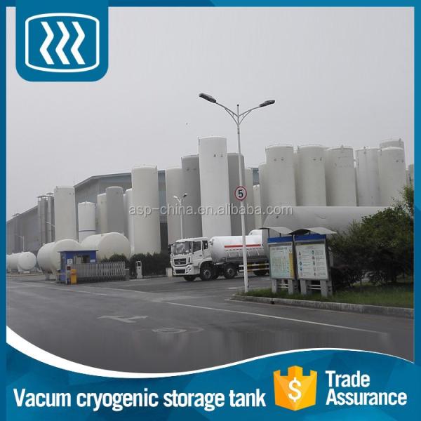 CF-25000/6 Cryogenic Liquid Nitrogen Transport Tank 60000 Liters
